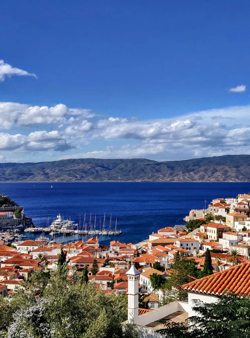 Harbour in the Saronic Islands