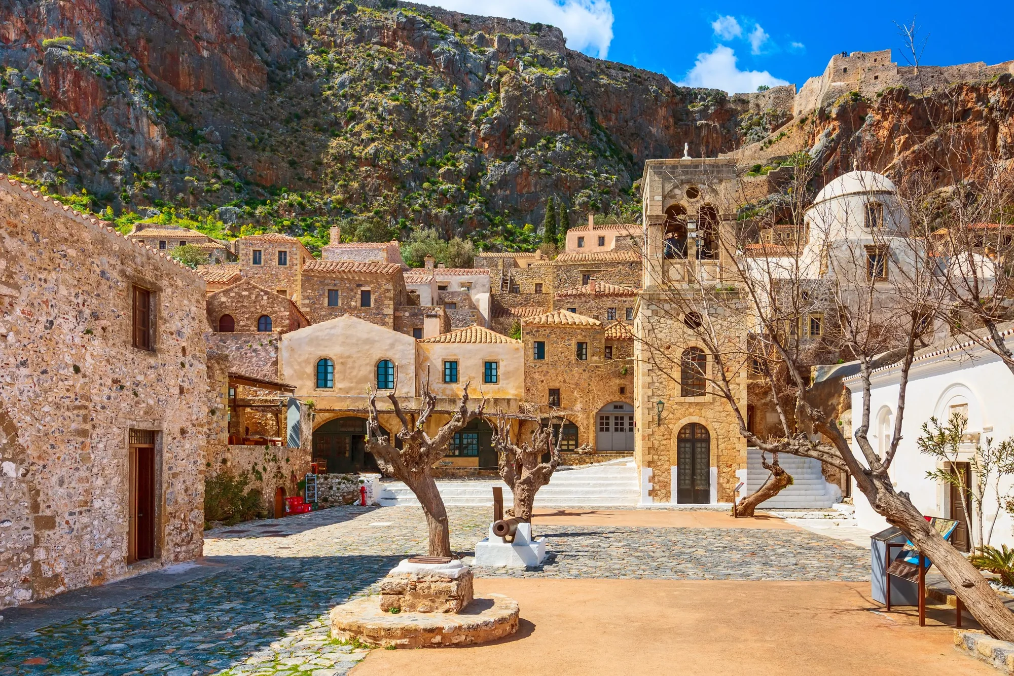 La citadelle de pierre de Monemvasia